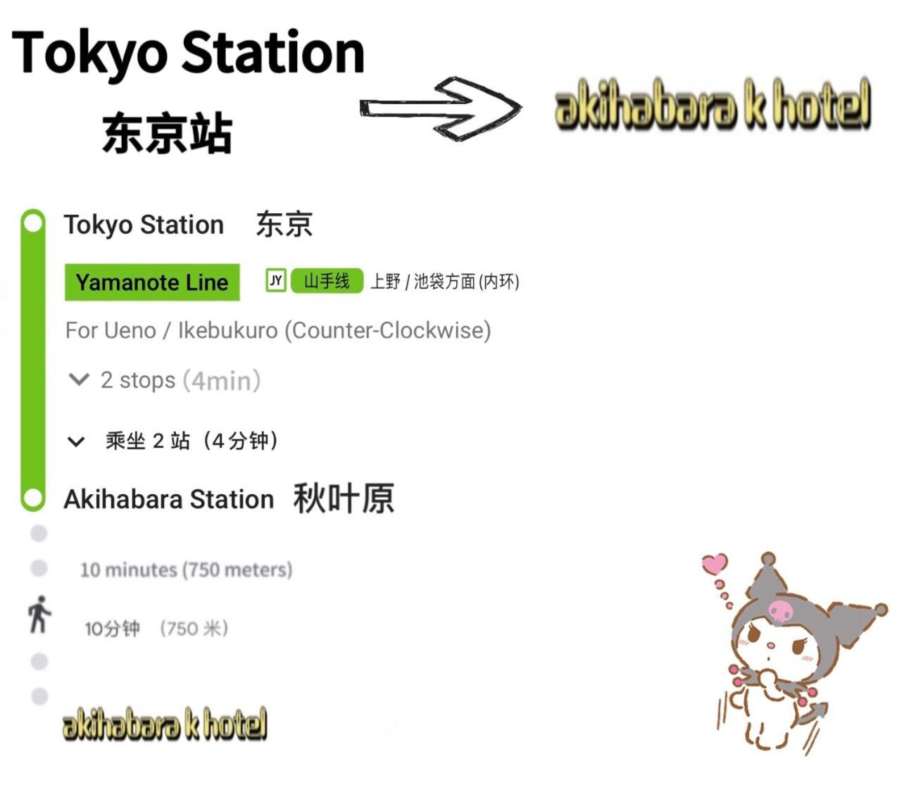 Apartamento Akihabara K Tokio Exterior foto